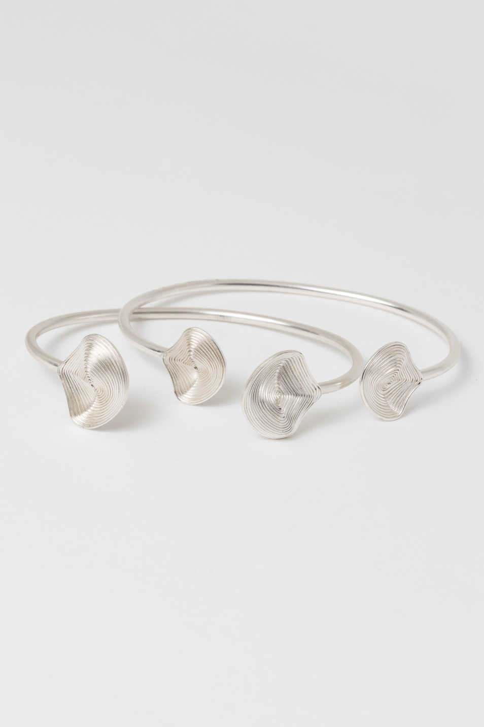 Pulsera Abierta Kamakay S - Plata