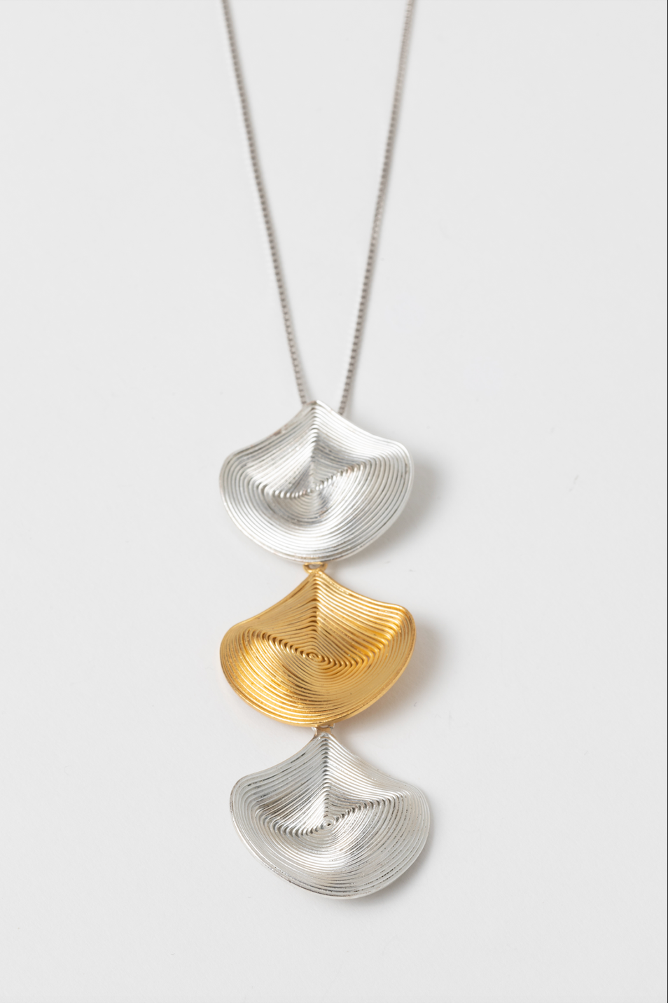 Kamakay Colgante Triple L - Mezcla Plata