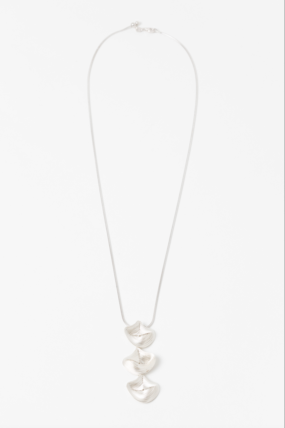 Colgante Triple Kamakay M - Plata