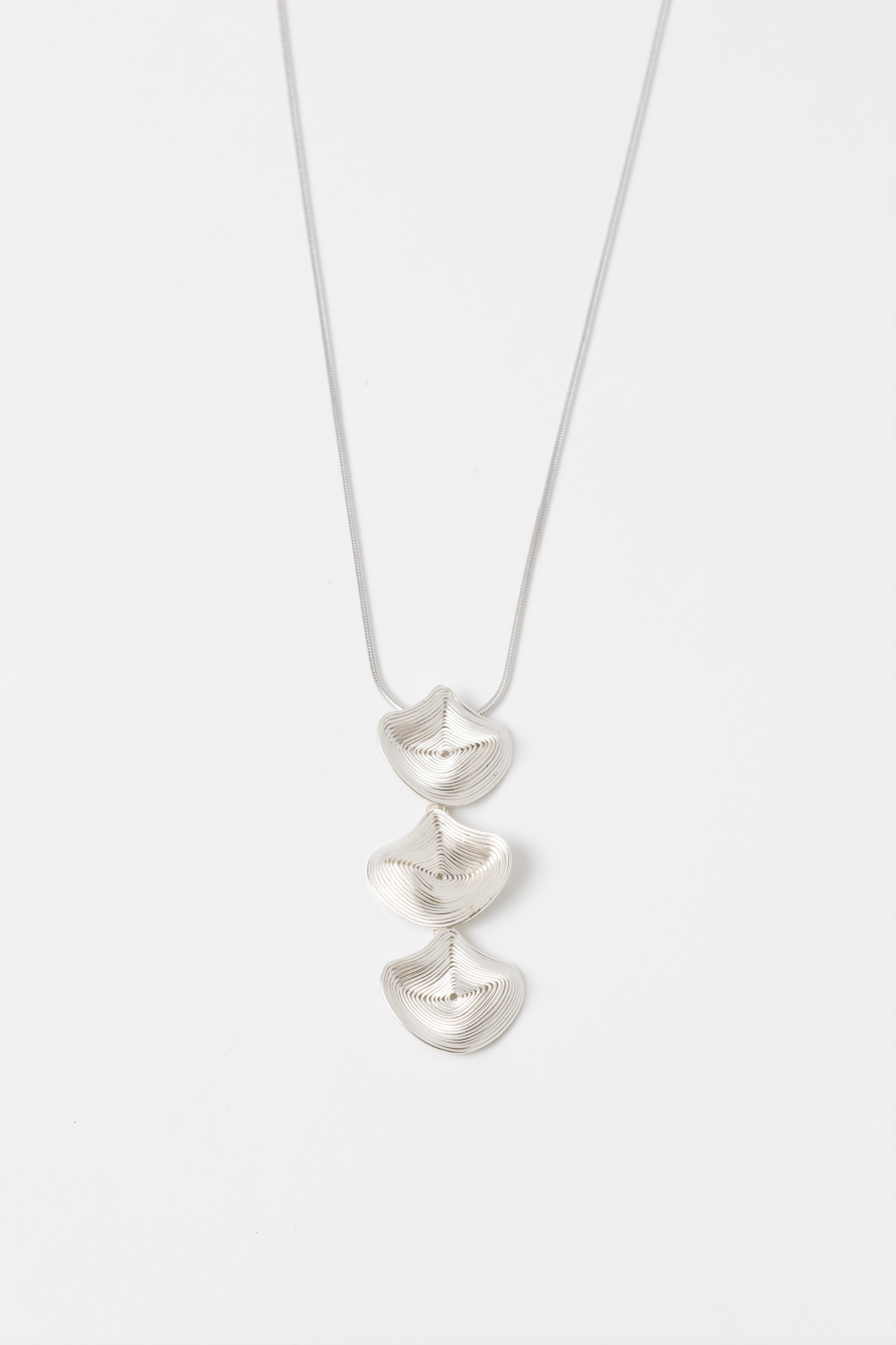 Colgante Triple Kamakay M - Plata