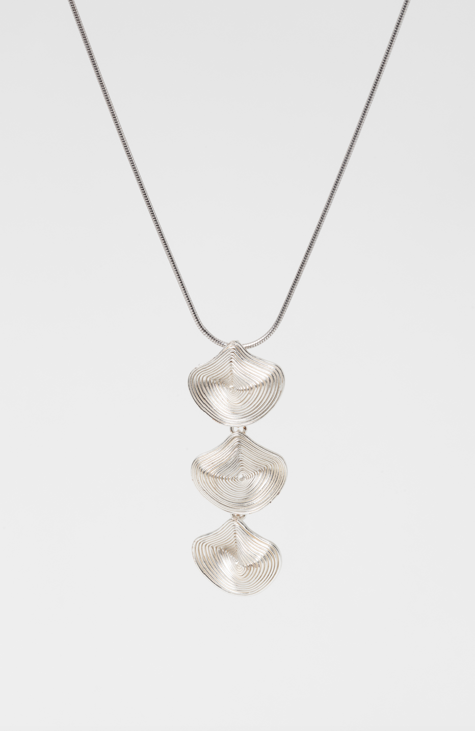 Colgante Triple Kamakay M - Plata