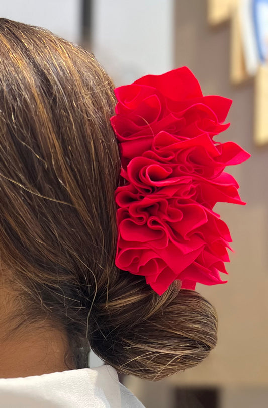 Flower Claw Clip
